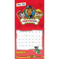 Paw Patrol 2017 Square Calendar with Stickers Extra Image 2 Preview
